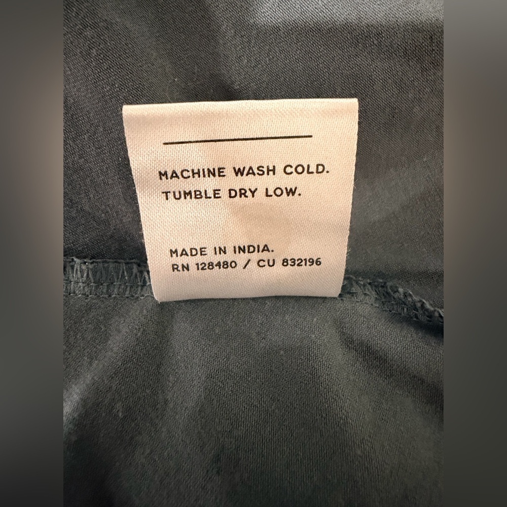 Pact Black and Gray Tie-Dye Maxi Dress size L - Picture 9 of 11